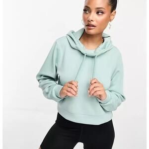 Under Armour light green ribbed hoodie Size XS